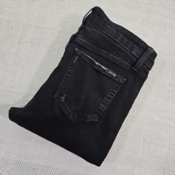 Joe's Jeans Women's Donella Ankle Jeans Size 31 Black Factory Distressed - Picture 10 of 16